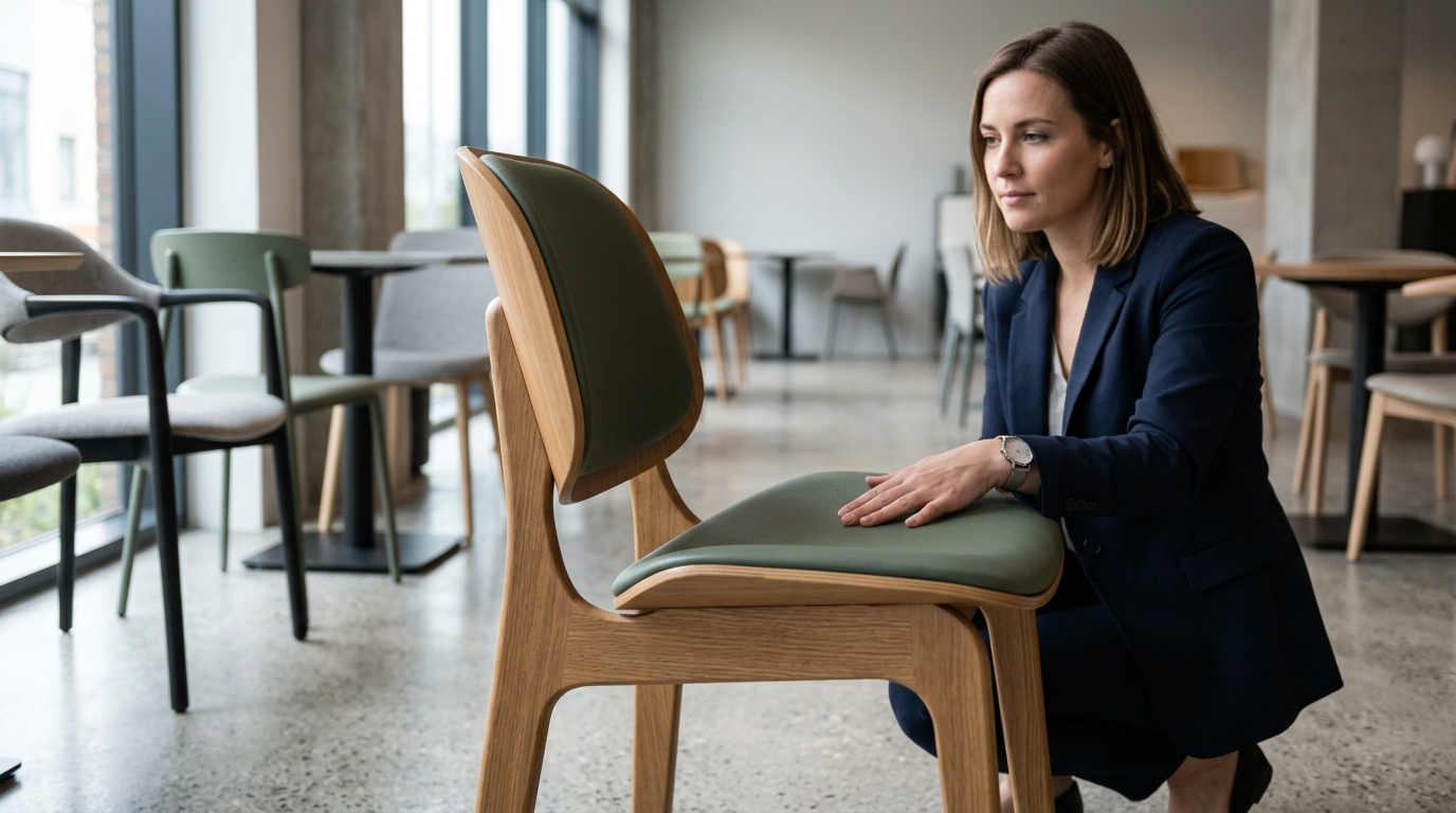 Redaktionelles Titelbild zum Beitrag: Biomechanik der Sitzschale: Wie Wölbungswinkel die Verweildauer beeinflussen